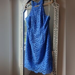 Lilly Pulitzer dusty blue dress size 12.